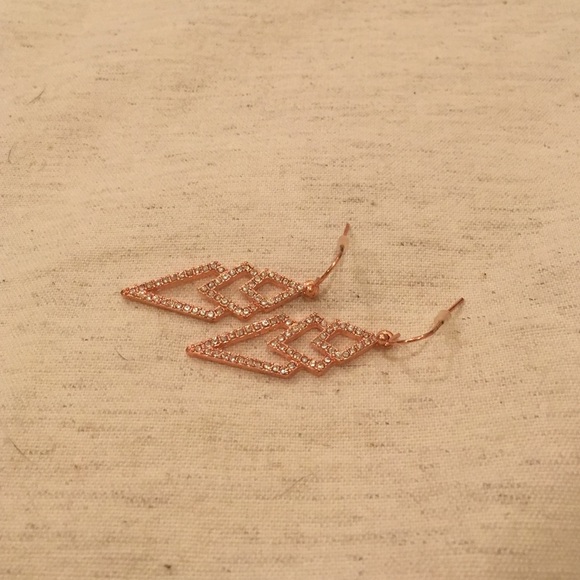 Stella & Dot Jewelry - Rose Gold Earrings