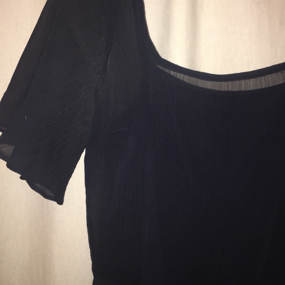 Navy blue, girly romper - Picture 2 of 2