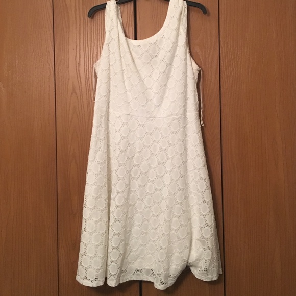 Cute White Eyelet Dress