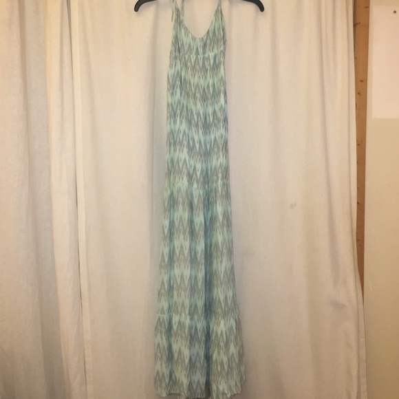 Maxi print dress