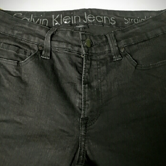 NWOT Calvin Klein Black Jeans Size 6