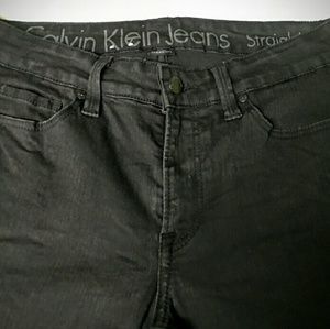 NWOT Calvin Klein Black Jeans Size 6