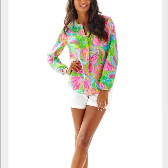 Lilly Pulitzer Stacey Top - Picture 3 of 4