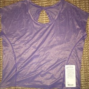 Sweaty or not crop Lululemon