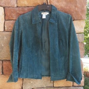 ⛔️🚫SOLD!🚫⛔️ Lined suede jacket