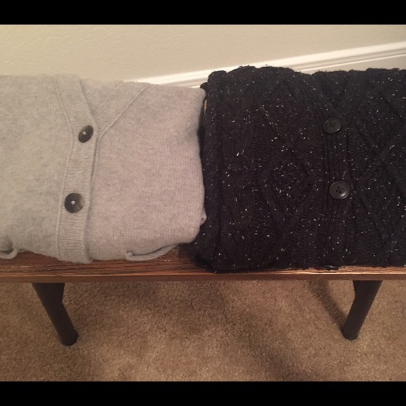 2 Madewell Boyfriend Cardi's for $69