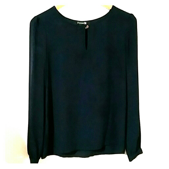 Forever 21 Woven Blouse with Button Detail