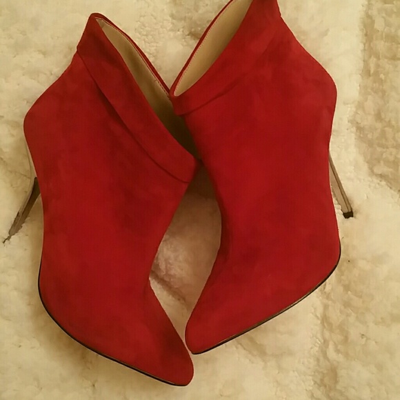 Aldo Red Booties