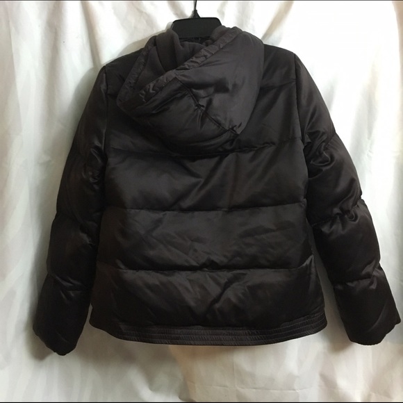 Brown Old Navy Puffer Coat - Picture 2 of 4