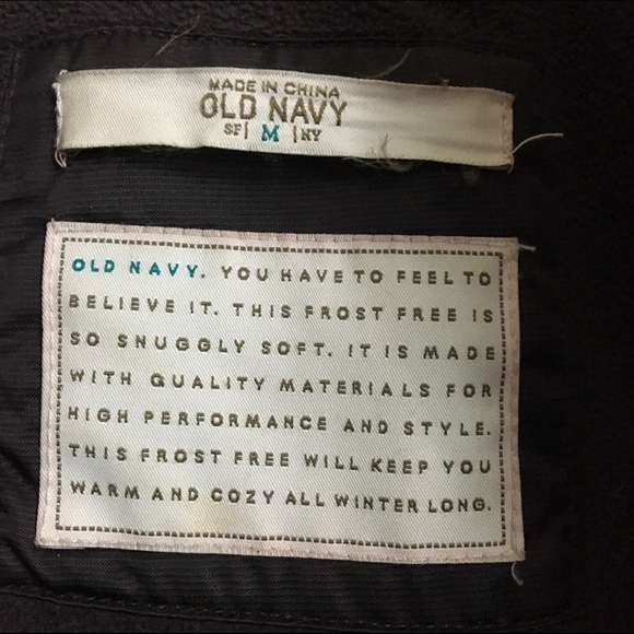 Brown Old Navy Puffer Coat - Picture 3 of 4