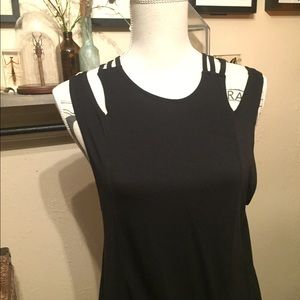 Black RVCA Strapy Tank