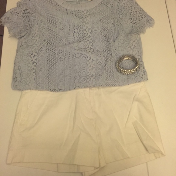 Forever 21 White Shorts - NWT