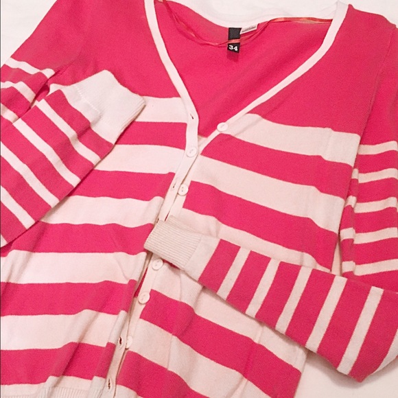 Cozy Striped Cardigan - Picture 3 of 4
