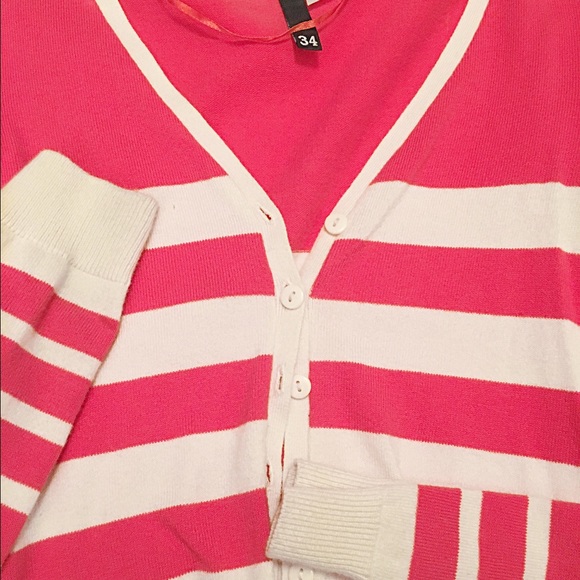 Cozy Striped Cardigan - Picture 4 of 4