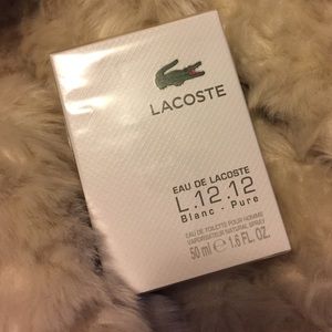 NEW PRICE Lacoste Mens Cologne L1212 Blanc-Pure