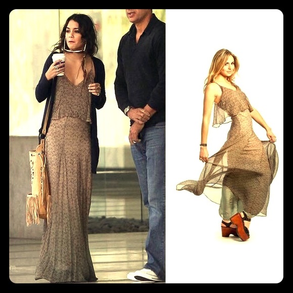 Gypsy 05 silk maxi dress as seen on VH -small - Picture 1 of 3