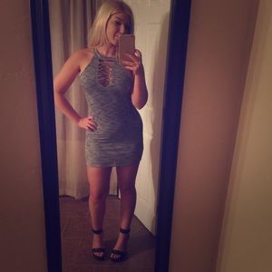 Criss cross dress