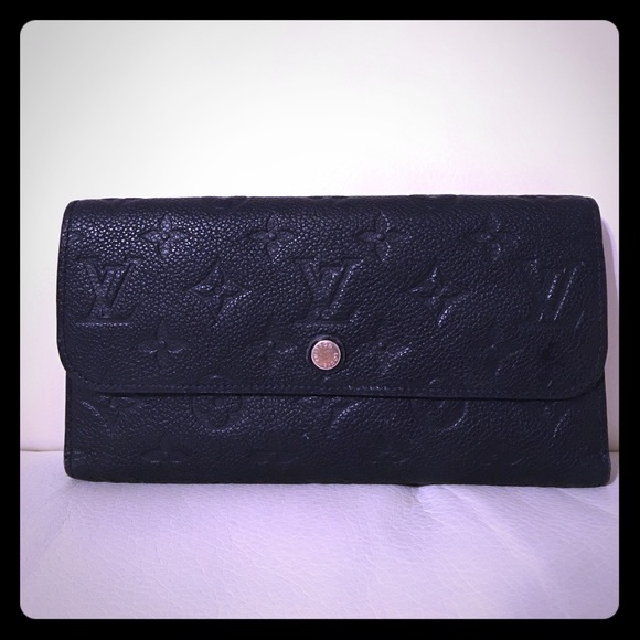 Louis Vuitton Portefuille Empreinte Leather Wallet