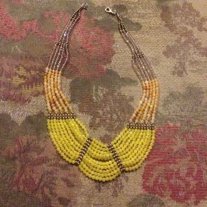 Anthropologie bib necklace