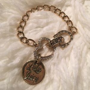 Juicy Couture Gold Charm Bracelet