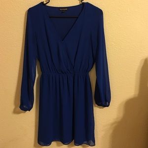 Express long sleeve dress