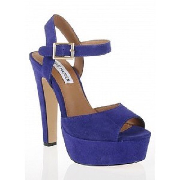 Royal Blue Steve Madden Heels Sz 8.5