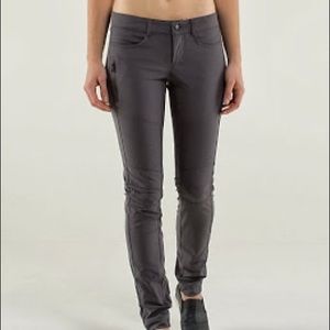 Lululemon Bust A Move moto skinny pants inkwell  6
