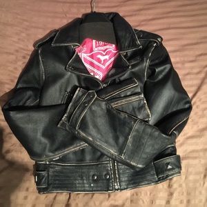 Leather jacket