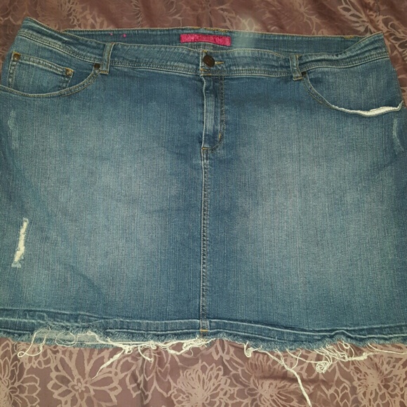 Pure Energy Jean Skirt - 24