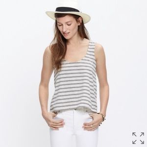 Madewell Cross-Back Crop Top