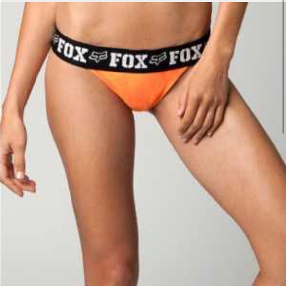 Fox racing orange bikini bottom 👙