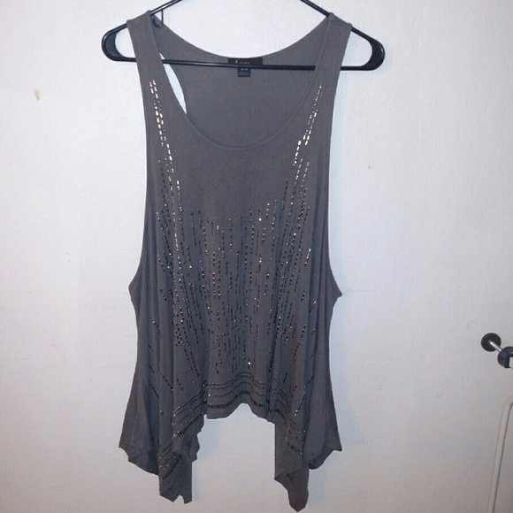 Forver 21 grey sleeveless top