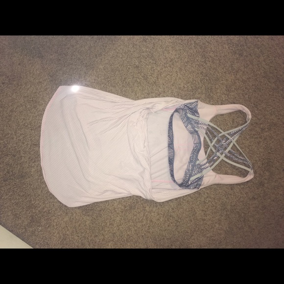 LULULEMON OPEN BACK TANK! Worn twice!