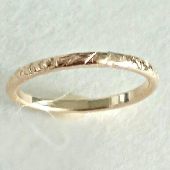 California Toe Rings Jewelry 4k Gold Filled Hawaiian Band Fitted