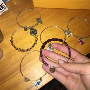 6 Alex & Ani bracelets bundle