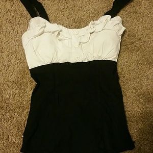 Cute lace corset like top