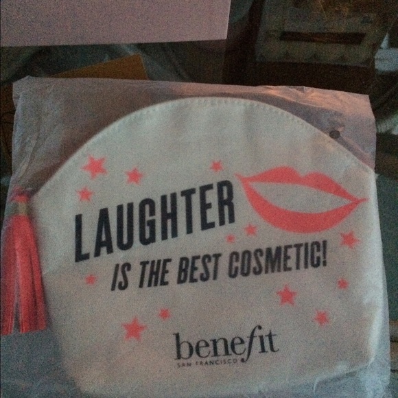 BNIP Benefit makeup bag