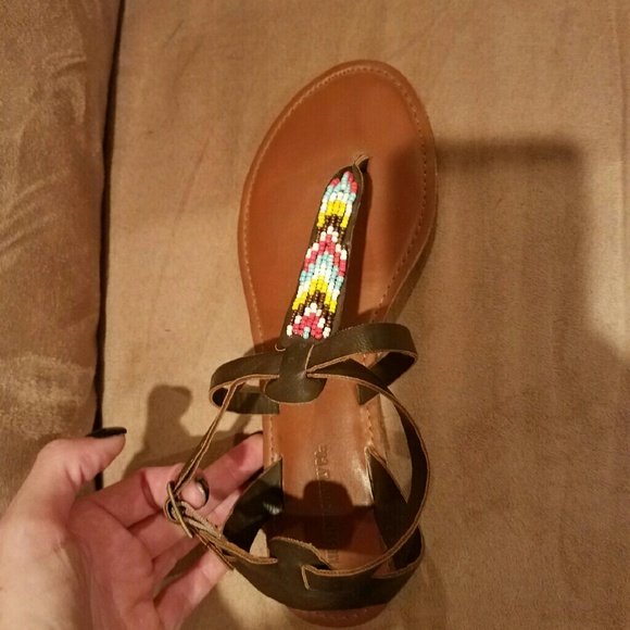 ***Aztec Fall Sandals***