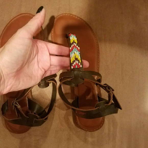 ***Aztec Fall Sandals*** - Picture 2 of 3
