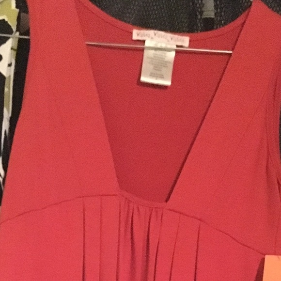 Orange mini dress