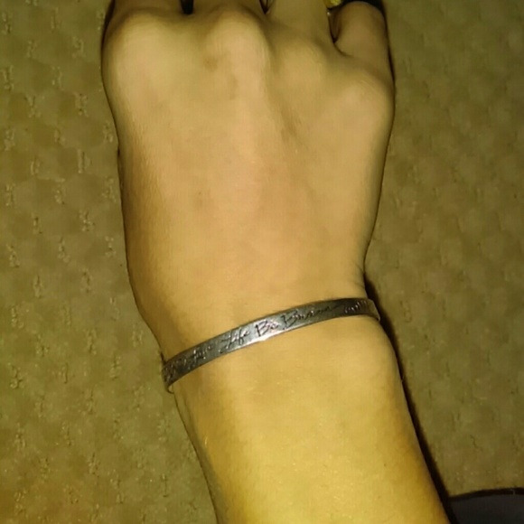 Sterling Silver engraved bangle