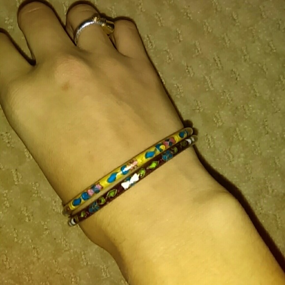 Vintage Cloisonne Bangles