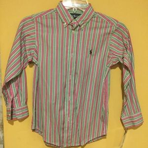 Button down polo shirt for boy