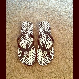 Tory Burch flip flops!