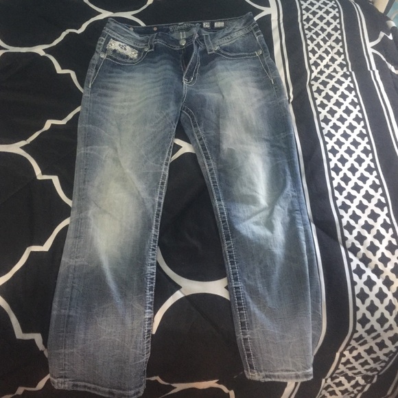 Miss me crops curvy jeans