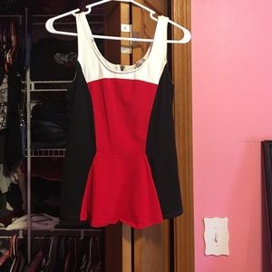 EXPRESS peplum tank