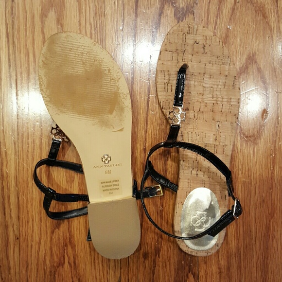 Ann Taylor Cork Sandals