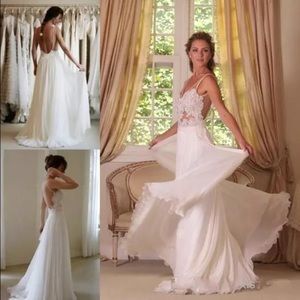 Wedding dress new never used!