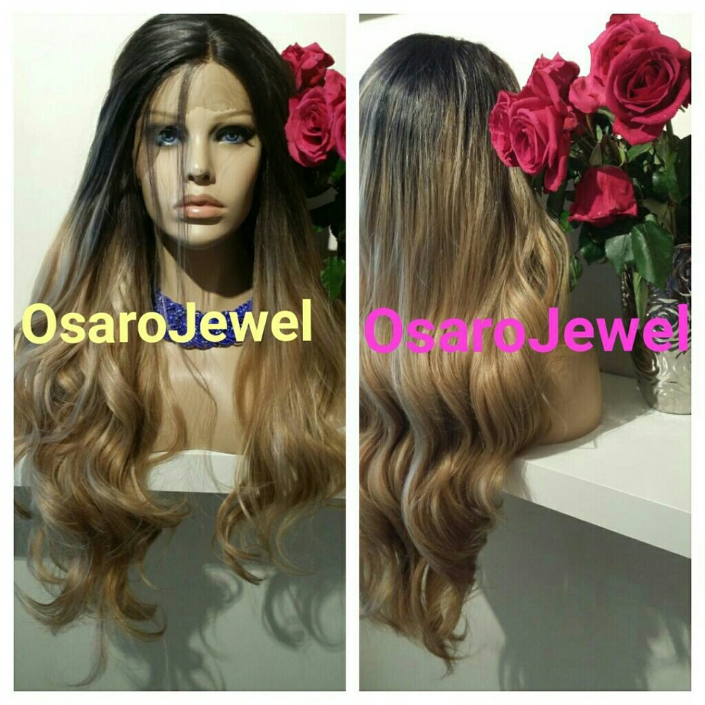 Curly  beauty lace front wig