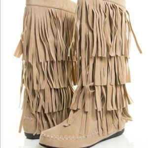 Fringe Boots